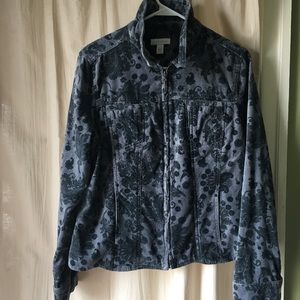 Funky velour jacket